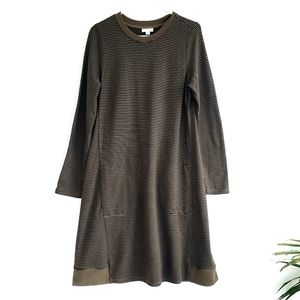 J.Jill Terry Cloth Sweatshirt Tee Dress